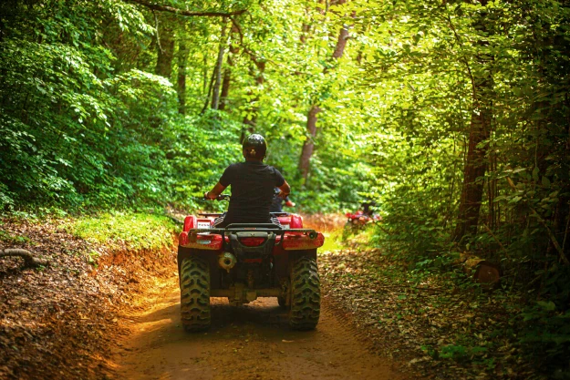 ATV on a trail